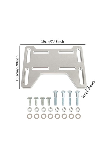 Suntek Gx154 Aksesuarları Için Motor Montaj Plakası Adaptörü Gümüş