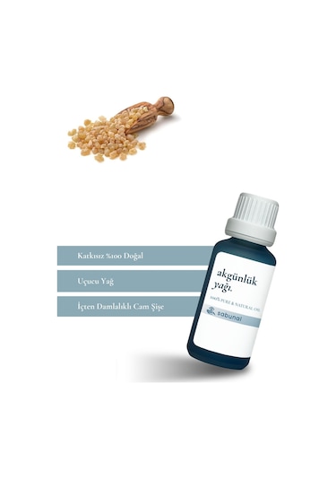 Sabunal Akgünlük Sığla Yağı 30 ML - Doğal Uçucu Cilt Bakım Yağı