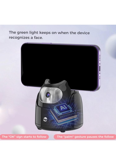 Suntek Seyahat Selfie'leri Için Canlı Yayın Braketi Siyah