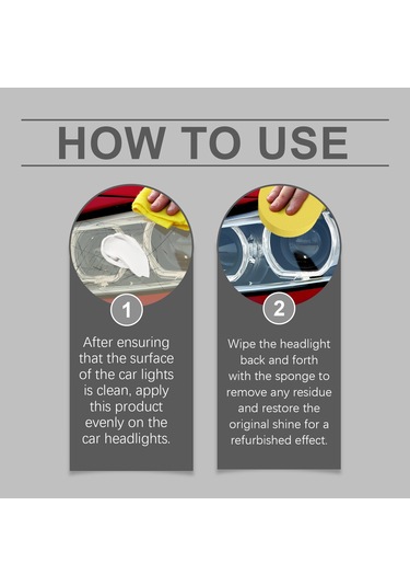 Araba Far Çizik Giderme Kremi, Far Temizleme, Parlatma, Yenileme, Çizik Sararma, Kristal Kaplama Maddesi 100g,jwcwsq