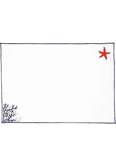 Amerikan Servis Mercan Desenli 4 Lü Set Diğer