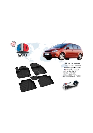 Ford C-Max I 4D Paspas Siyah