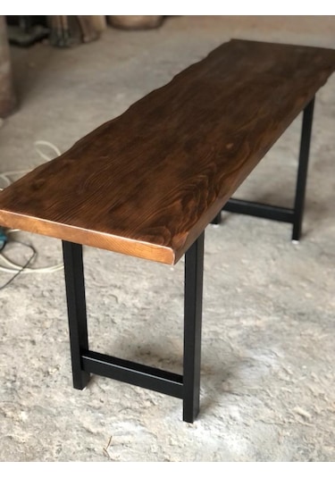 Bintaşmobilya Kütük Bar Masası 180X50X105.Cm
