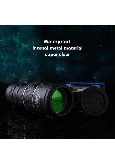 Suofeng 40x Bak4 Prisma Fmc Yeşil Filmi Monoküler, Yüksek Çözünürlük, Işık Geçirimi, El Kayışı, Siyah, Outdoor Etkinlikler İçin Gökyüzü, Kuş, Spor