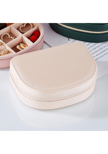 Homyl Küçük Mücevher Kutusu Organizatör Yüzük Kayısı Kayısı