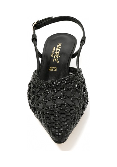 Black Topuklu/ Stiletto Kadın 1971007 Nacree Trecc Capra Nero Black Siyah