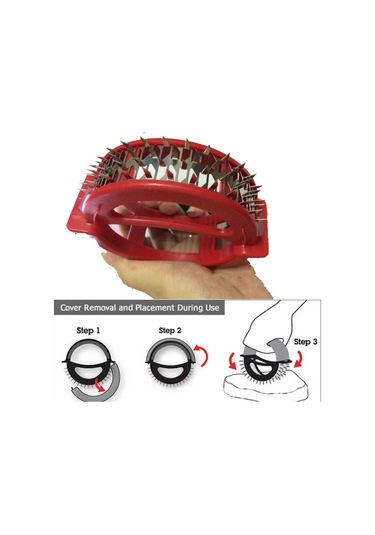 Sones Yuvarlak Paslanmaz Çelik 48-pin Biftek Yumuşatıcı Tendon Bıçağı