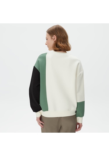 Nautica Nautıca Kadın Yeşil Relaxed Fıt Uzun Kollu Sweatshırt Düz 37k154t Yeşil