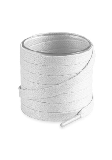 100 Cm Yassı Mumlu Ayakkabı Bağcığı, Sağlam Pamuk Örgü Bağcık