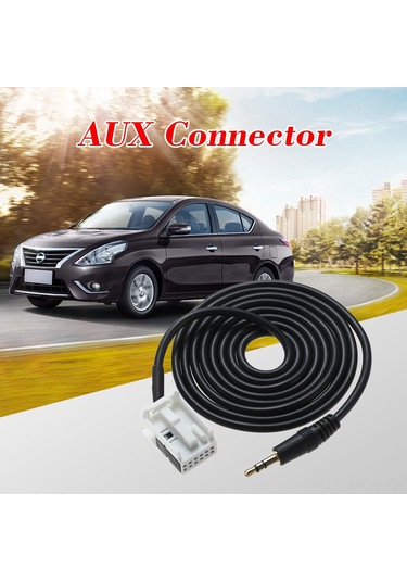 Maiyame 3.5mm Aux Ses Kablosu, Citroen Ve Peugeot Araçları İçin Mp3 Oynatıcı Bağlantı Adaptörü, Vdo Ve Rd4 Cd İle Uyumlu, Plug & Play Kurulum