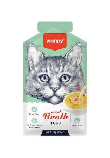 Wanpy Ton Balıklı Kedi Çorbası 50 G