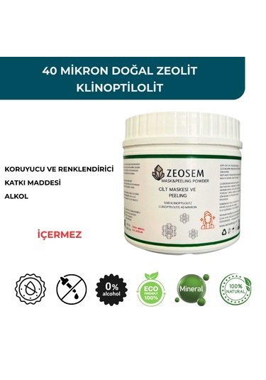 Zeosem Zeolit Cilt Maskesi Ve Peeling 400 G