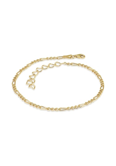 Figaro Gümüş Halhal Gold Gümüş