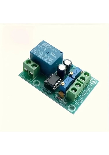 Dashanshop Xh M601 Otomatik 12v Akü Şarj Cihazı Kontrol Kartı Led Ekran Metal Kasa