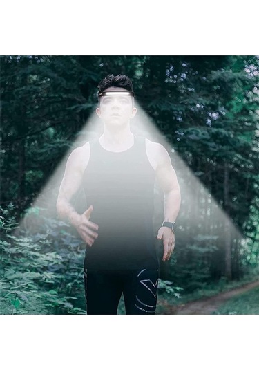 Ulzyvf Yürüyüş Yüksek Yetişkinler Torch Tırmanma Siyah Led Koşu Kamp Kafa Kafa Işın Işığı İçin Çocuklar Çalışma Bandı Balıkçılık Avcılık Xm Siyah