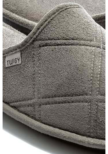 Twigy Slice Erkek Ev Terliği Füme 41/46 AA0474 Füme