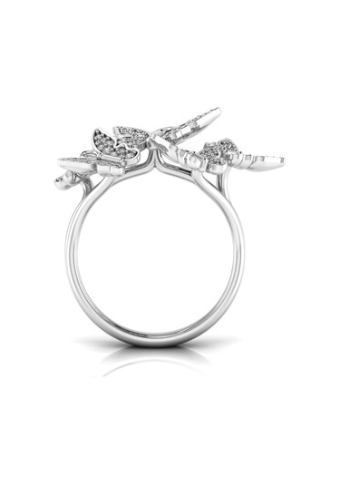 0,40 Karat Pırlanta Kelebek Yüzük