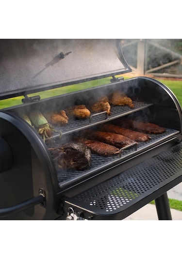 Char-griller Grand Champ Offset Smoker Barbekü Kömürlü Smoker Mangal
