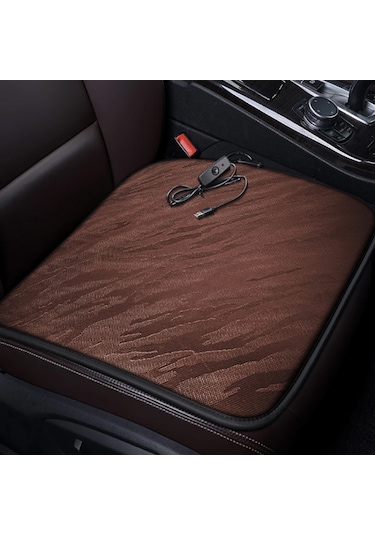 5v Araba Usb Arayüz Elektrikli Isıtma Koltuğu Yastık, Boyut:kahve