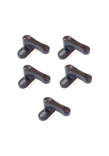 Pvc Pencere Çocuk Emniyet Güvenlik Kilid Çekmeli Antrasit 5 Ad.