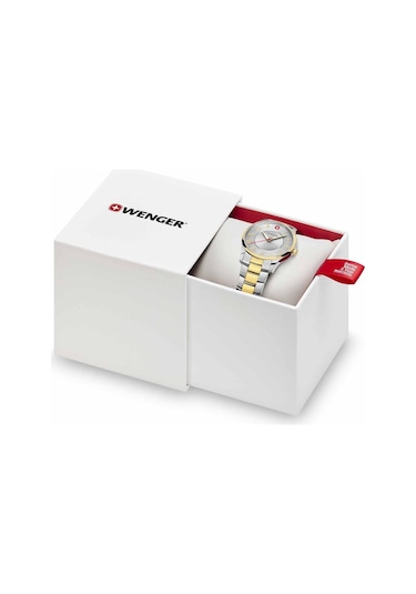 Wenger 01.1421.125 City Classic 34mm Kadın Kol Saati Çok Renkli