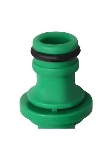 Parçalı Çift Hortum Bağlantısı, Bahçe Hortumunu Bağlamak İçin Çift Erkek Hortum Bağlantısı Plastik Hortum Bağlantıları Yeşil Diğer