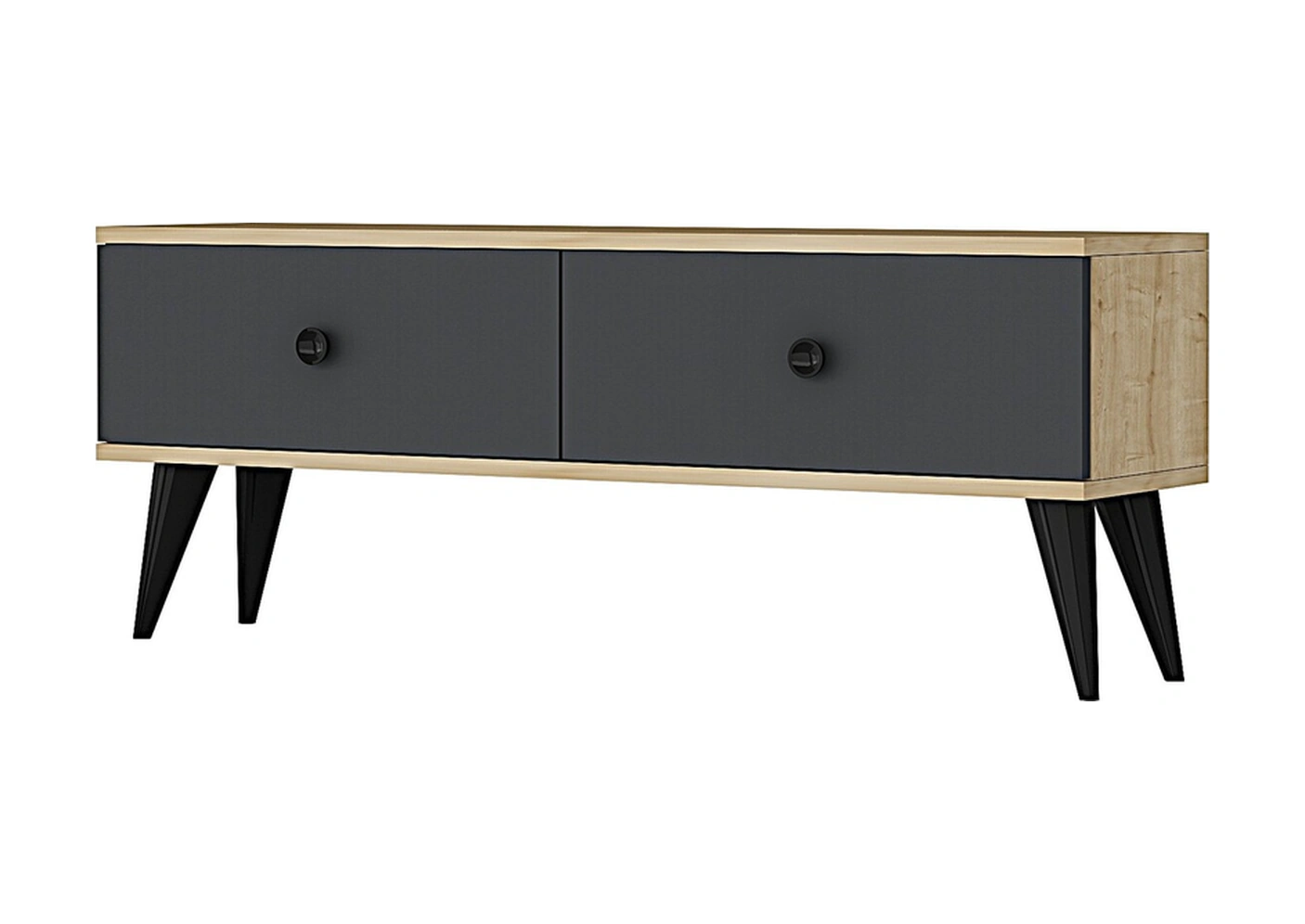 Tsa1202da - Mona Tv Stand Safirmeşe-antrasit 120cm Antrasit