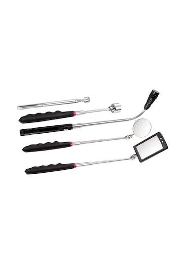NT Tools NTH5SET 5 Parça Teleskopik Manyetik Parça Yakalama Seti