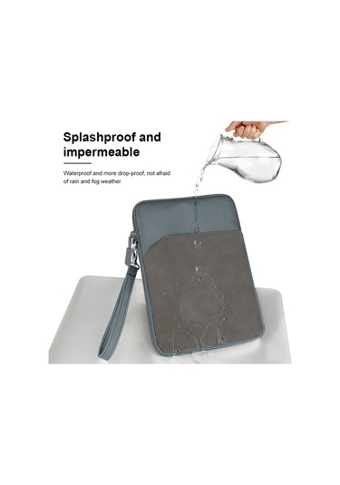 Lemestar Su Geçirmez Şok Emici Tablet Çantası - 7.9-10.8 İnç - Çok Cep Tasarımı