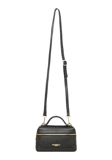 D28 Black Portföy Çantası Kadın Ivette S Piumelli Milano Bag D28 Black