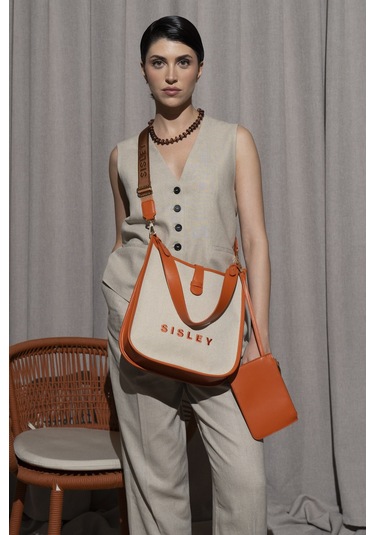 Sisley Kadın Kol Çantası C.sly 071 Turuncu