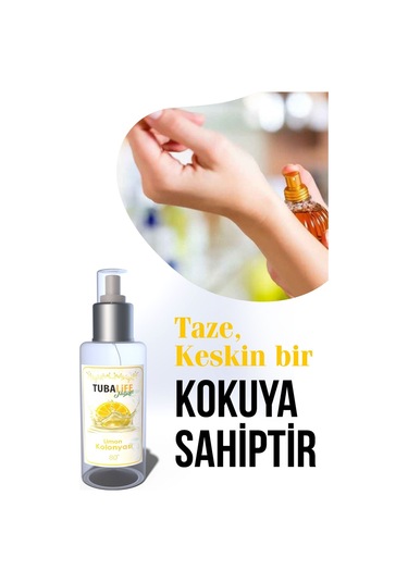 Tubalife 80 Derece Limon Kolonyası 100 ML