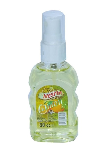 Nesrin 80 Derece Limon Kolonyası Sprey Pet Şişe 50 ML
