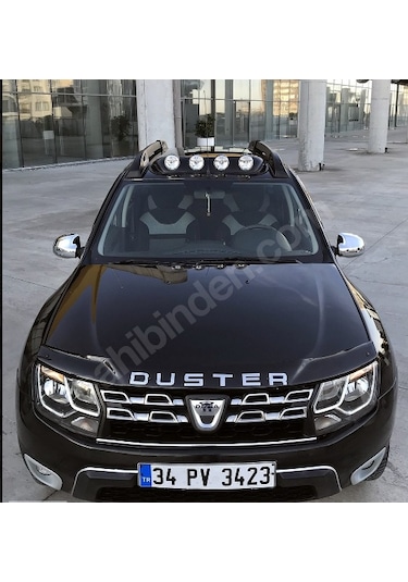 Dacia Duster Kaput Rüzgarlığı Kaput Koruyucu 3.2 Mm Kalın Plastik 2009-2017