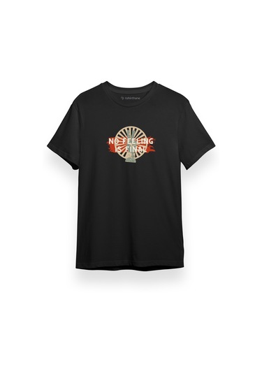 Jojo Rabbit No Feelings Is Fınal Siyah Kısa Kol Erkek Tshirt 001