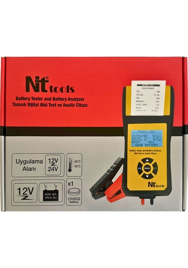Nt Tools Nt-bt46 Yazıcılı Akü Test Cihazı