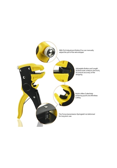 Papağan Pense Kablo Ucu Sıyırıcı Pense Kablo Soyucu Kesici