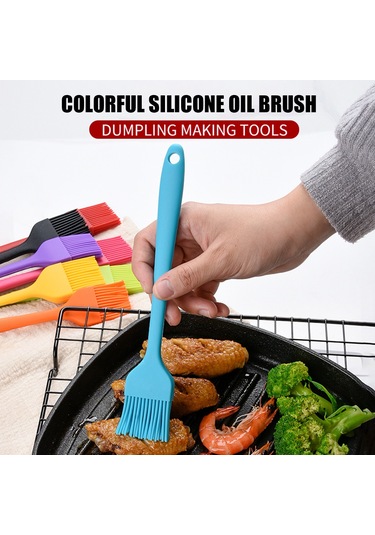 Xindoker Yemek Grade Silikon Yağlı Fırça - Isı Dayanıklı, Ergonomik Kollu, Etrafı Kaplayan Tüylerle - Barbekü, Pastane, Marinasyon İçin Çok Renkli Xindoker Yemek Grade Silikon Yağlı Fırça - Isı Dayanıklı, Ergonomik Kollu, Etrafı Kaplayan Tüylerle - Barbekü, Pastane, Marinasyon İçin Çok Renkli