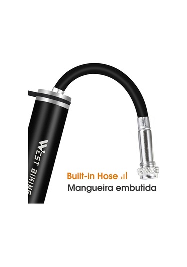 Mufunye 120psı Yüksek Basınçlı Dağ Bisikleti Pompası - Manuel Alüminyum Taşınabilir Lastik Şişirme Seti Diğer