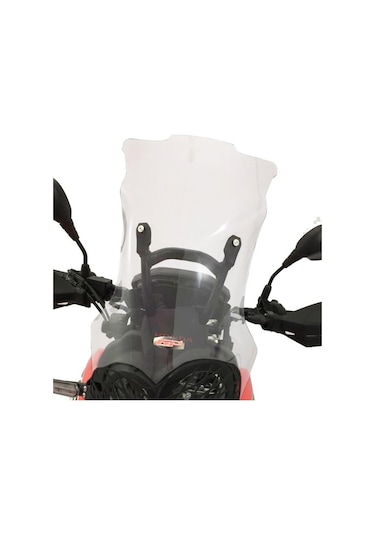 GP Kompozit Honda CRF250 / CRF300 Rally 2017-2024 Uyumlu Ön Cam Füme 59 cm