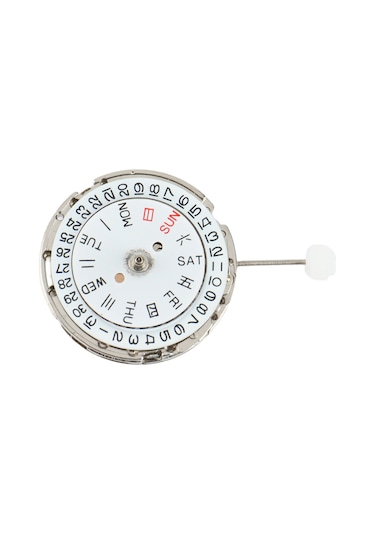 Xurunkeji Prettyia Miyota 8205 Otomatik Saat Hareketi 3 İbre Tarih/gün Çift Takvim Gümüş