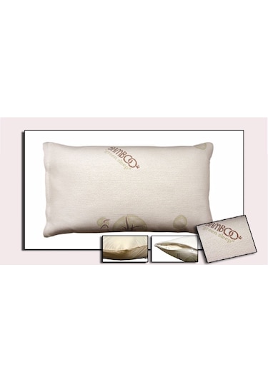 2 Adet Bamboo Visco Yastık Ortopedik Bambu Yastık