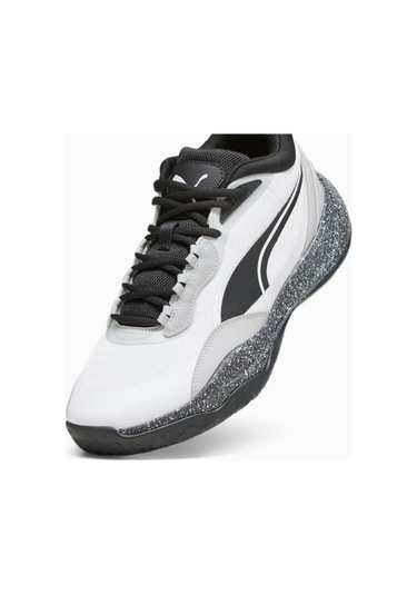 Puma Playmaker Pro Splatter Gri Erkek Basketbol Ayakkabısı 37757606 Gri