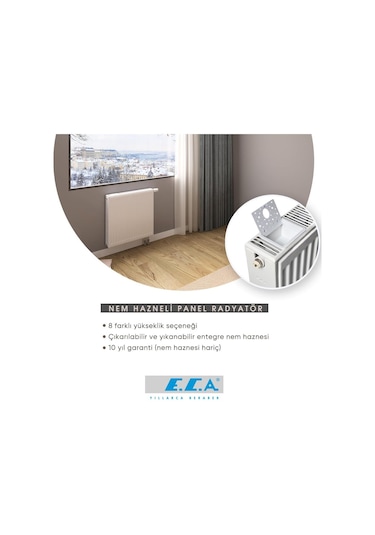 Eca Panel Radyatör 500X600 Pkkp Tip 22