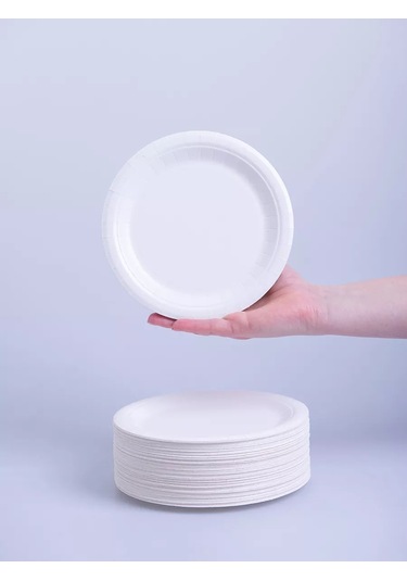 Prodeks 18 Cm Tek Kullanımlık Tabaklar 100 Adet. 202764410 100 adet