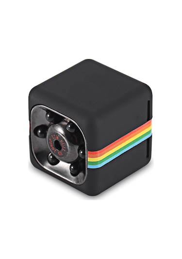 Neevoyu Quelima Sq11 Siyah Mini Dvr Spor Kamerası - Döner Klip, Sürekli Kayıt, 120 Derece Lens, 720p Video