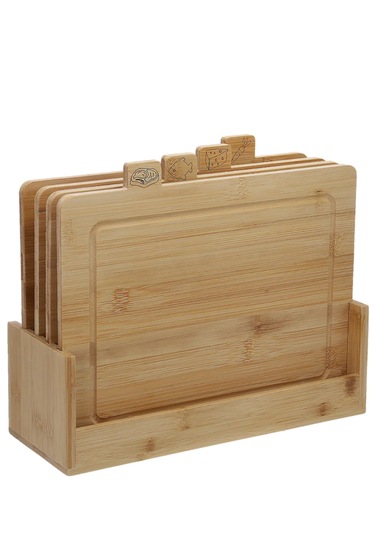 Bambu Standlı Kesme Tahtası- Bambu Kesme Tahtası