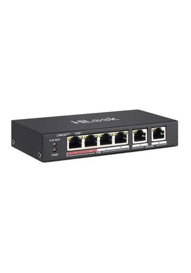 Hilook Ns-0106mp-35 4 Port Poe, 35w, +2 Port Megabit Uplink Switch