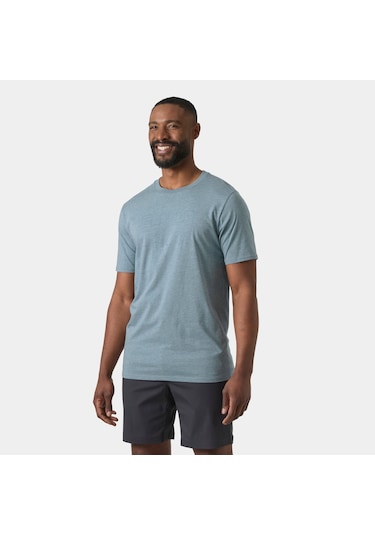 Helly Hansen Hh Tech Logo Erkek T-shirt-32439 Mavi