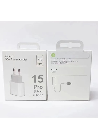 Zyzqstore 35w Pd Duvar Şarj Cihazı - İphone 15/14/11/12/13 Pro Uyumlu 1 Adet 1 Adet
